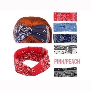 6 pcs of headbabds bandana